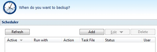 fbackup access denied when trying to schedule