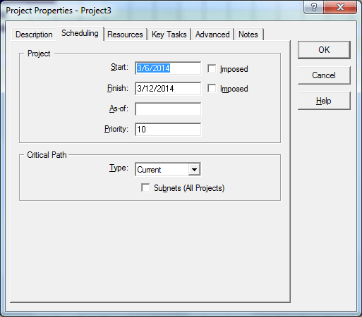 Openworkbench File Properties