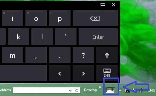 Windows 8 Onscreen Keyboard